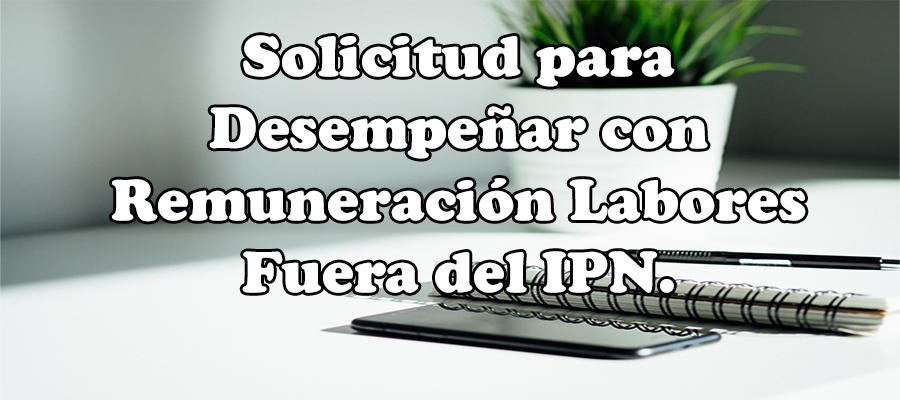 Formato Labores fuera del IPN